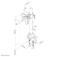 NEOMOUNTS MONITOR FPMA-D965 Desk Mount – pilt 3