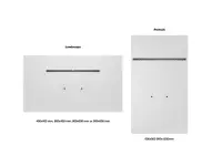 MB UNIVERSAL WALLMNT LARGE BL 80KG 46-63 – pilt 17