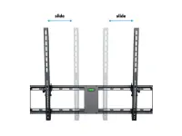 Multibrackets 4029 telerikinnitus 190,5 cm (75") Must – pilt 14