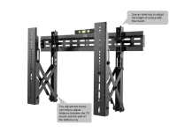 MB Public Video Wall Mount Push 40-70inc – pilt 8