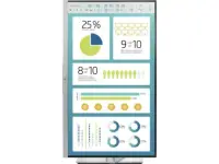 HP EliteDisplay E273 68,6 cm (27") 1920 x 1080 pikslit Full HD Must, Hõbe – pilt 5