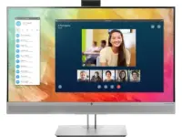 HP EliteDisplay E273m 68,6 cm (27") 1920 x 1080 pikslit Full HD LED Must, Hõbe
