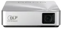 ASUS S1 andmeprojektor 200 ANSI luumenit DLP WVGA (854x480) Kaasaskantav projektor Hõbe