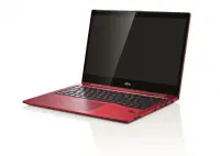 Fujitsu LIFEBOOK U904 Must, Punane Sülearvuti 35,6 cm (14") 3200 x 1800 pikslit Puutetundlik ekraan 4th gen Intel® Core™ i5 10 GB DDR3-SDRAM 128 GB SSD Windows 8.1 Pro