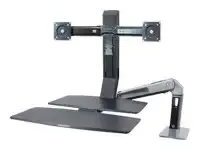 ERGOTRON WorkFit-A II Dual 5inch Lift Al