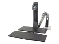ERGOTRON WorkFit-A II LD 5inch Lift Al