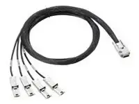 HP SAS to 4x Mini SAS Cable External 2m