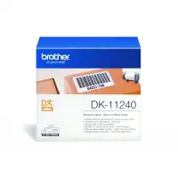 Brother DK-11240 printerimärgis Valge