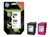 HP 300 ink combo pack black/tri-color BL