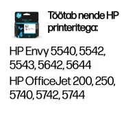 HP 62 Tri-color Original Ink Cartridge – pilt 5