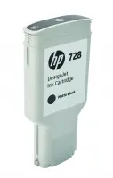 HP 728 300-ml Matte Black DesignJet Ink Cartridge