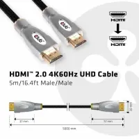 CLUB 3D HDMI 2.0 4K60Hz UHD cable 5m – pilt 8