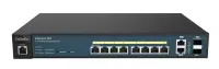EnGenius EWS5912FP võrgulüliti Juhitav L2 Gigabit Ethernet (10/100/1000) Must 1U Power over Ethernet tugi