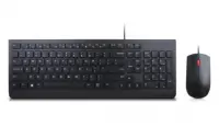 LENOVO Essent Wired Keyb Mouse-Swed/Finn