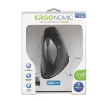 Arvutihiir TNB ERGO LINE, wireless, ergonoomiline, must