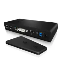 ICY BOX IB-DK2241AC Juhtmega ühendatud USB 3.2 Gen 1 (3.1 Gen 1) Type-A Must – pilt 8