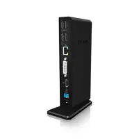 ICY BOX IB-DK2241AC Juhtmega ühendatud USB 3.2 Gen 1 (3.1 Gen 1) Type-A Must – pilt 19