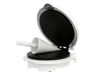 Adler | Waffle maker | AD 3038 | 1500 W | Number of pastry 1 | Ice Cone | White – pilt 2