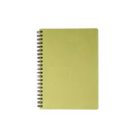 Spiraalköitega kaustik TIMER A5, 224 lehte, heleroheline, ruuduline