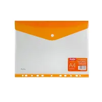 Köidetav kileümbrik trukiga Patio A4, matt, oranž (kogus 2 tükki)