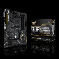 Asus TUF B450-PLUS GAMING Processor family AMD, Processor socket AM4, Memory slots 4, Chipset AMD B, ATX