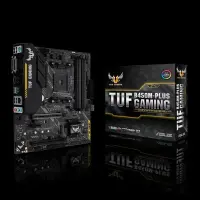 Asus TUF B450M-PLUS GAMING Processor family AMD, Processor socket AM4, Memory slots 4, Chipset AMD B, Micro ATX