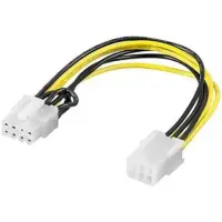 Goobay | Power cable/adapter for PC graphics card; PCI-E/PCI Express; 6-pin to 8-pin