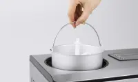 Caso | Ice Cream and Yogurt Maker | IceCreamer | Power 180 W | Capacity 2 L | Stainless steel – pilt 9