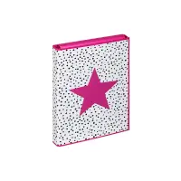 Dokumendimapp PAGNA Pink Star A4