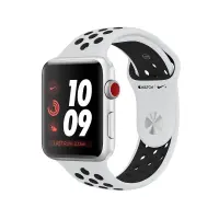 SMARTWATCH NIKE+ 42MM ALUMIN/PURE PLATIN/BLACK MQL32 APPLE