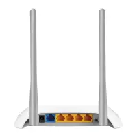 TP-Link TL-WR840N juhtmevaba ruuter Kiire Ethernet Üks sagedusala (2,4 GHz) Hall, Valge – pilt 3