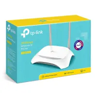 TP-Link TL-WR840N juhtmevaba ruuter Kiire Ethernet Üks sagedusala (2,4 GHz) Hall, Valge – pilt 6