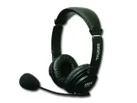 Headset SVEN AP-830 (Dynamic, 100Hz-18kHz, Ext. Microphone, Cable) Black, Ret.