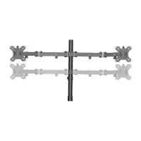 Logilink BP0046 Quad Monitor Desk Stand 13"-32'' | Logilink | Desk Mount | BP0046 | 13-32 " | Maximum weight (capacity) Carrying capacity of each arm: Max. 8 kg  kg | Black – pilt 8