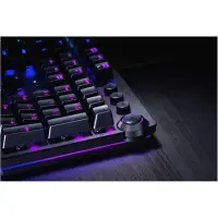 Razer Huntsman Elite, Gaming keyboard, RGB LED light, NORD, Black, Wired