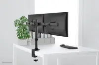 Neomounts FPMA-DCB100DBLACK monitori kinnitus ja alus 68,6 cm (27") Laud Must – pilt 17