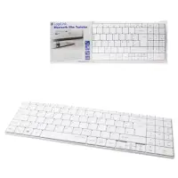 Logilink Keyboard Slim 	ID0110 Bluetooth Keyboard, Wireless, White, Bluetooth, No, Wireless connection Yes, Numeric keypad, 299 g