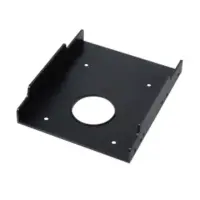 Logilink | Harddisk Mounting Bracket, 1x 2.5" to 3.5" | *Mounting Frame for 1 HDD/SSD*Shockproof and solid mounting*8x assembly screws within package contents*Material: Plastic*Incl. SATA cable and SATA power adapter | Black