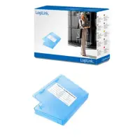 2,5" HDD protection box for 1 HDD, blue Logilink