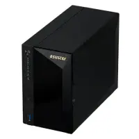 Asus Asustor Tower NAS AS4002T up to 2 HDD/SSD, Marvell, ARMADA-7020, Processor frequency 1.6 GHz, 2 GB, DDR4, Black