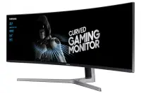 Samsung C49HG90DMU PC lamekuvar 124,5 cm (49") 3840 x 1080 pikslit QLED Must – pilt 2