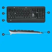 LOGI MK540 Advanced Wireless Combo US – pilt 7