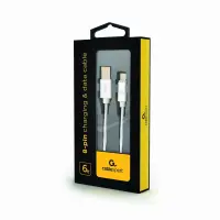 CABLE LIGHTNING TO USB2 1.8M/CCB-MUSB2B-AMLM-6-S GEMBIRD – pilt 2