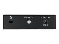 D-Link | Switch | DGS-1005P | Unmanaged | Desktop | Gigabit Ethernet (copper) ports quantity 5 | Power over Ethernet (PoE) ports quantity 4 | Power supply type External – pilt 9