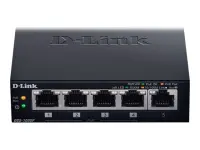 D-Link | Switch | DGS-1005P | Unmanaged | Desktop | Gigabit Ethernet (copper) ports quantity 5 | Power over Ethernet (PoE) ports quantity 4 | Power supply type External – pilt 14