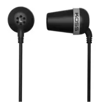 Koss | Headphones | The Plug | Wired | In-ear | Black | Noise canceling