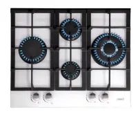 CATA | hob | LCI 6031 WH | Gas on glass | Number of burners/cooking zones 4 | Rotary knobs | White