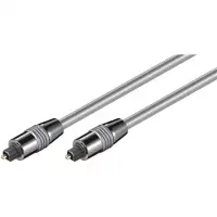Goobay Optical cable 50571 Toslink male, Toslink male, 5 m, Silver