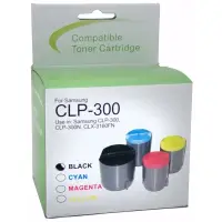 Tooner Samsung CLP-K300A, must analoog
