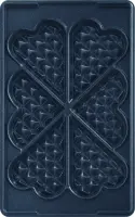 TEFAL XA800612 Heart shape Waffle plates | TEFAL | XA800612 | Black